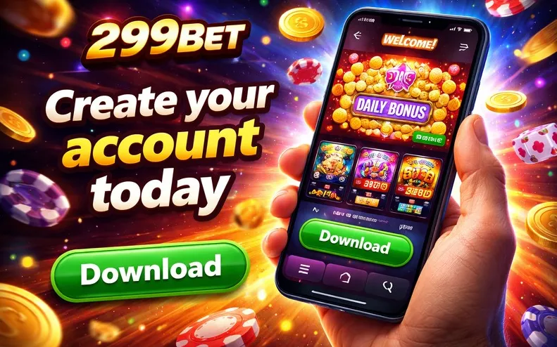 299Bet mobile app banner for Android and iOS