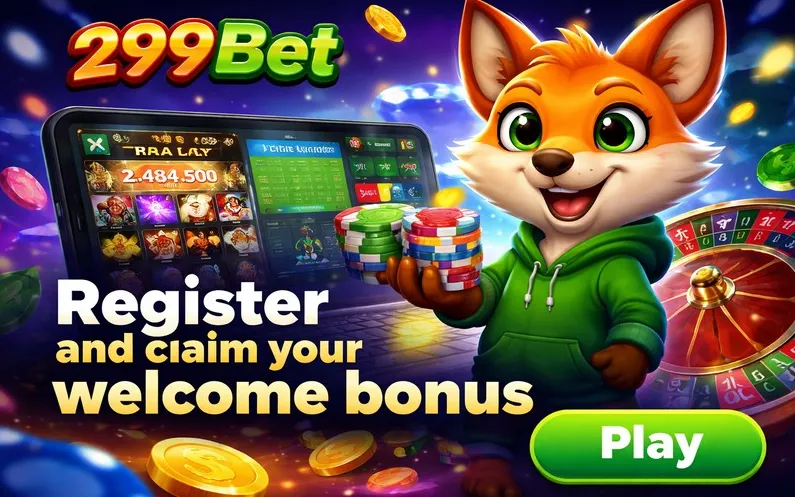 299Bet games and sports betting banner
